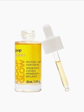 goop beauty Restore + Shine Hair Serum — Yellow